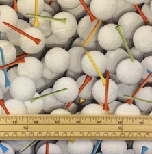 Fat Quarter Golf Balls And