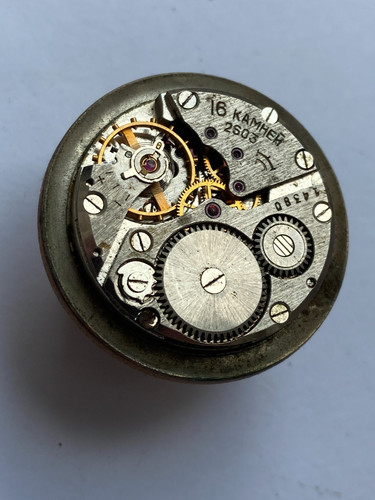 Vintage men wrist watch - wrist,