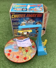 Vintage 1970s Marx Toys Chutes Away Target Game Boxed Fully Working & Complete 