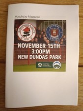 Bonnyrigg Rose v Bo'ness