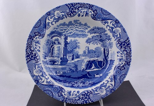 Spode blue china italian - china, 11"