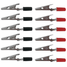 12 x ALLIGATOR CLIPS 2" / 50mm
