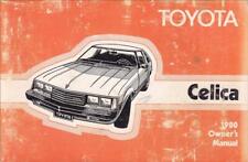 1980 Toyota Celica Owners