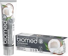 Biomed Super White 97% Natural Whitening Toothpaste Coconut Flavor, 100g UK