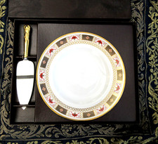 Royal Crown Derby Plate & Cake