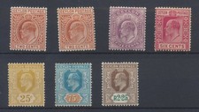 Ceylon stamps 1904 - ceylon,