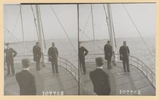 Theodore Roosevelt walking on