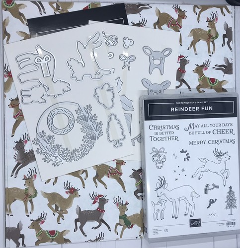 Stampin reindeer fun - up!,