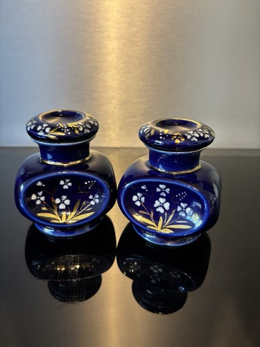 Pair vintage soviet - soviet, cobalt