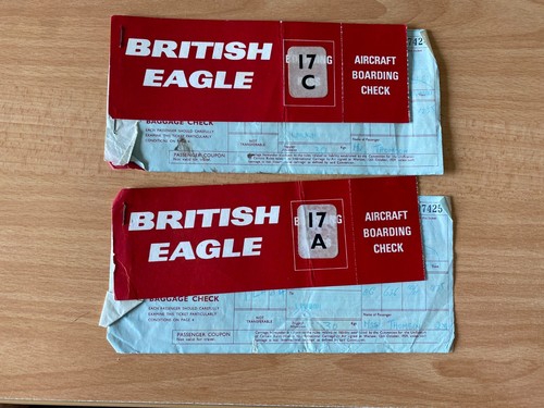 British eagle airplane tickets - british,