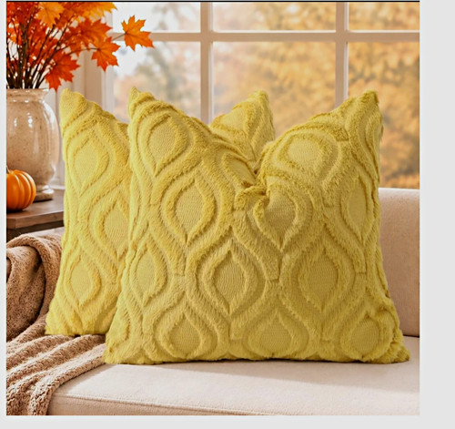 Decoruhome set faux fur - 2,