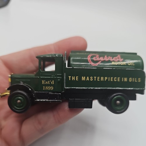 Vintage diecast castrol tanker - vintage,
