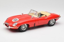 3016 Jaguar E Type Cabriolet n18 Red BBurago 1/18