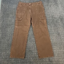 Ladies Matalan Papaya Cargo Trousers / Size 16 L30” Nearly New ❤️