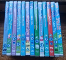 PEPPA PIG ULTIMATE DVD COLLECTION 13 DVDs ALL GOOD CONDITION OVER 12 HOURS