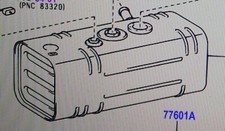 TOYOTA DYNA 1KD 2KD 60 LITRE DIESEL FUEL TANK 77001-25441 2.5 3.0 D4D GENUINE