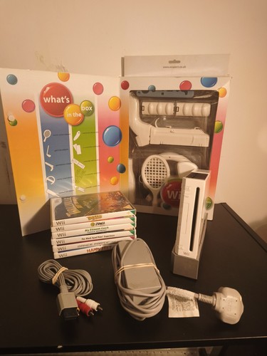 Nintendo wii white console - wii,