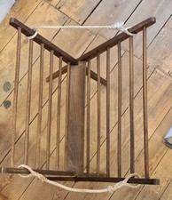 Vintage wooden folding - wooden,