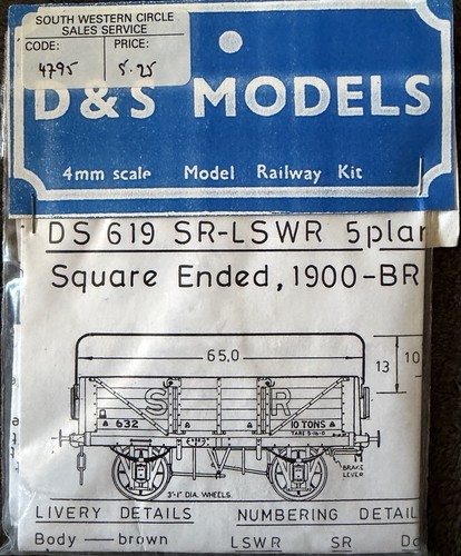 Models 619 oo - d&s, sr