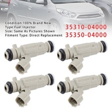 4pcs fuel injector for hyundai - fuel,