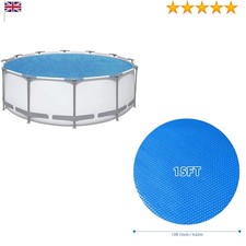15FT Blue Solar Pool Cover for