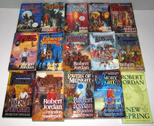 The Wheel of Time by Robert Jordan: Complete paperback set #1-14 + prequel TOR