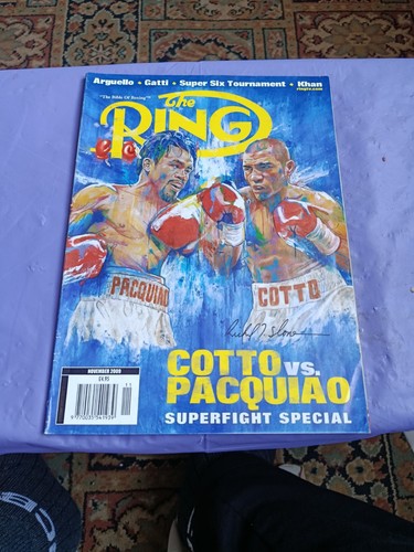 Boxing magazine ring - boxing,
