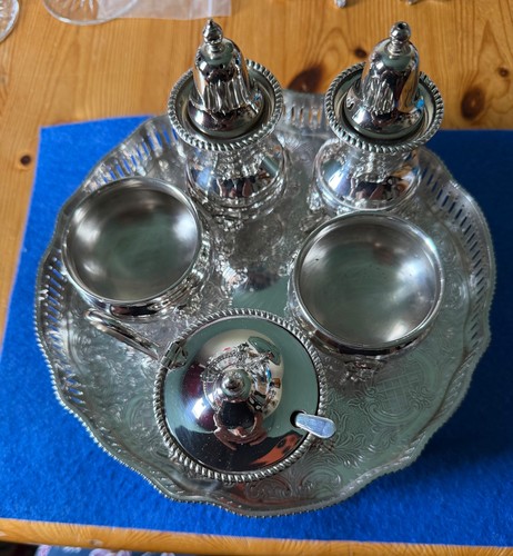Vintage silver plate piece - vintage,