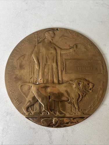 Antique ww1 bronze death - antique,