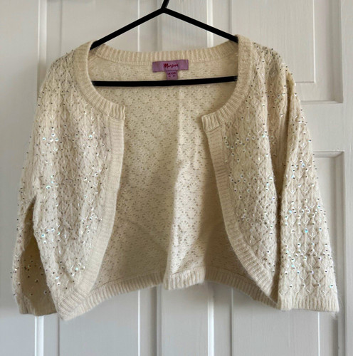 Monsoon women ivory sequin - women’s,