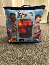 MEGA BLOKS Big Building Bag building set with 60 big colorful building blocks