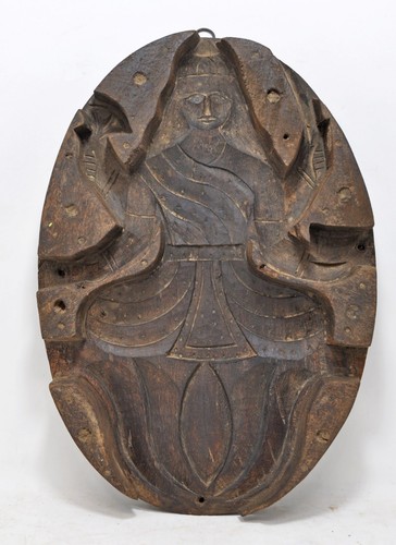 Antique wooden jali panel - wooden,