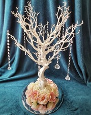 7 Manzanita tree wedding 63x43cm approx. white decorations bundle