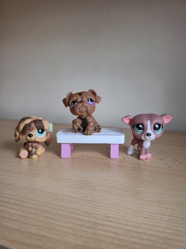 Littlest pet shops bulldog - pet,