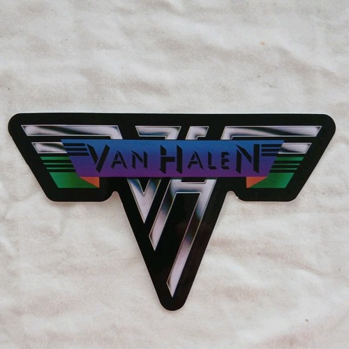 Van halen logo decal - van, decal/