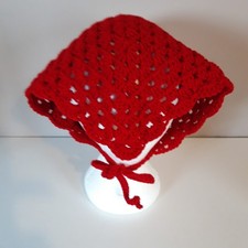 Handmade crochet bandana - handmade,