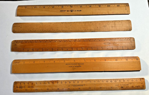Job lot vintage - 5x, wooden