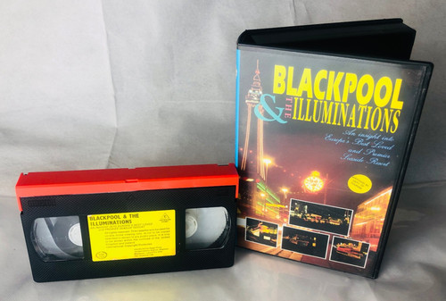 Video vhs tape blackpool - video,