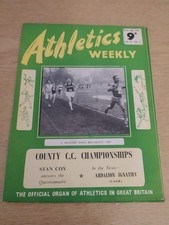 Athletics Weekly 1955 Full year  MAGAZINES