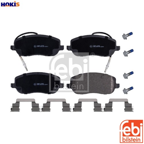 Brake pad set disc - brake, 16827