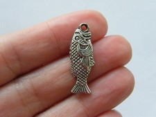 BULK 50 Fish charms antique