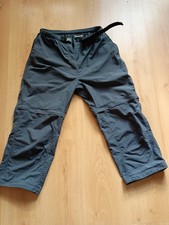 Rohan Double Convertible Essential Women's Trousers Size 12 Regular Grey Hiking