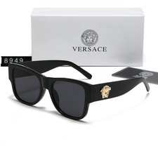 Men's Versace Square Sunglasses Women’s glasses outdoors Riding Fashion With Box
