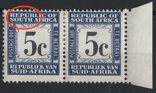 South africa 1967 postage dues - postage,