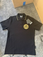 Men’s Black Versace Polo