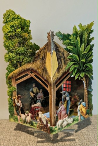 Antique german fold out - antique,