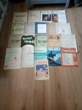 job lot 20x Antique /Vintage sheet music