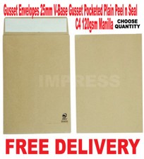 C4 25mm Gusset Envelopes Ex