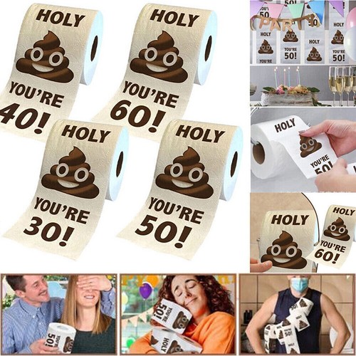 Funny toilet paper roll - toilet,
