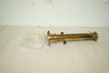 Vintage Brass Gimbal Lamp ~14"